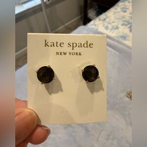 Kate Spade Dark Stone Stud Earrings